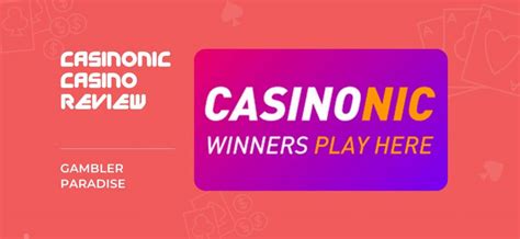 casinonic review|Casinonic Review .